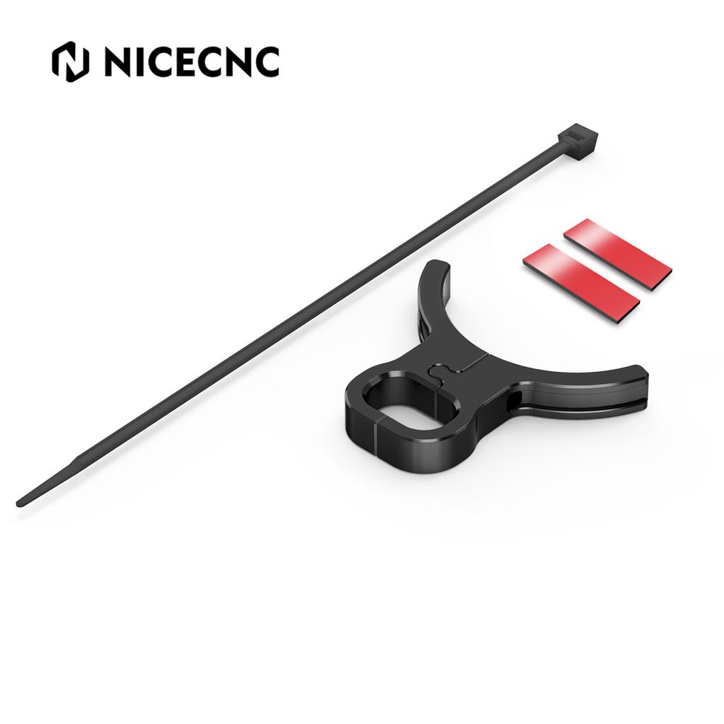 NICECNC For KTM EXC 300 2004-2026 Front Brake Line Guide Clamp Holder For KTM EXC-F 350 SXF 450 Husqvarna TE 300 GasGas EC 300
