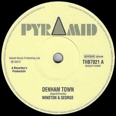 7inch Record WINSTON  GEORGE  THE RIO GRANDES  Denham Town  Soldiers Take Over THB7021 Trojan Records 2012 UK Reggae Ska  Dub Used