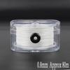 30-200M Crystal Beading Stretch Elastic Thread Cord with Box 0.2/0.6/0.8/1mm Transparent Clear Wire/String