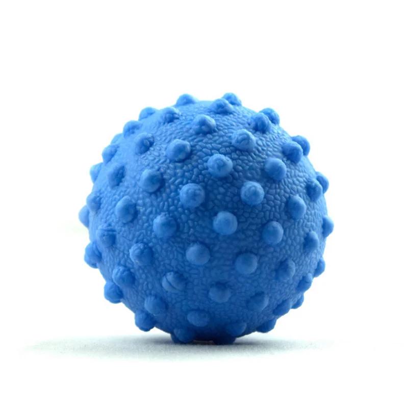 Langlebiger TPE-Massageball mit Stacheln, Triggerpunkt, Sport, Fitness, Hand- und Fußschmerzlinderung, Plantarfasziitis-Linderung, Igel, 4,5 cm große Bälle