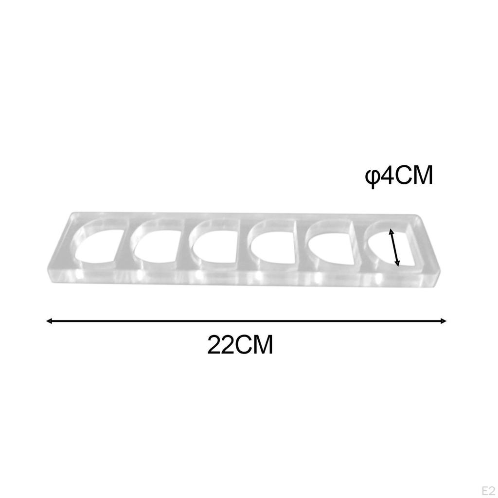 Stojan na makronky 22cm Pečivo Pekařství Multifunkční Stojan na Cupcaky Dezerty pro