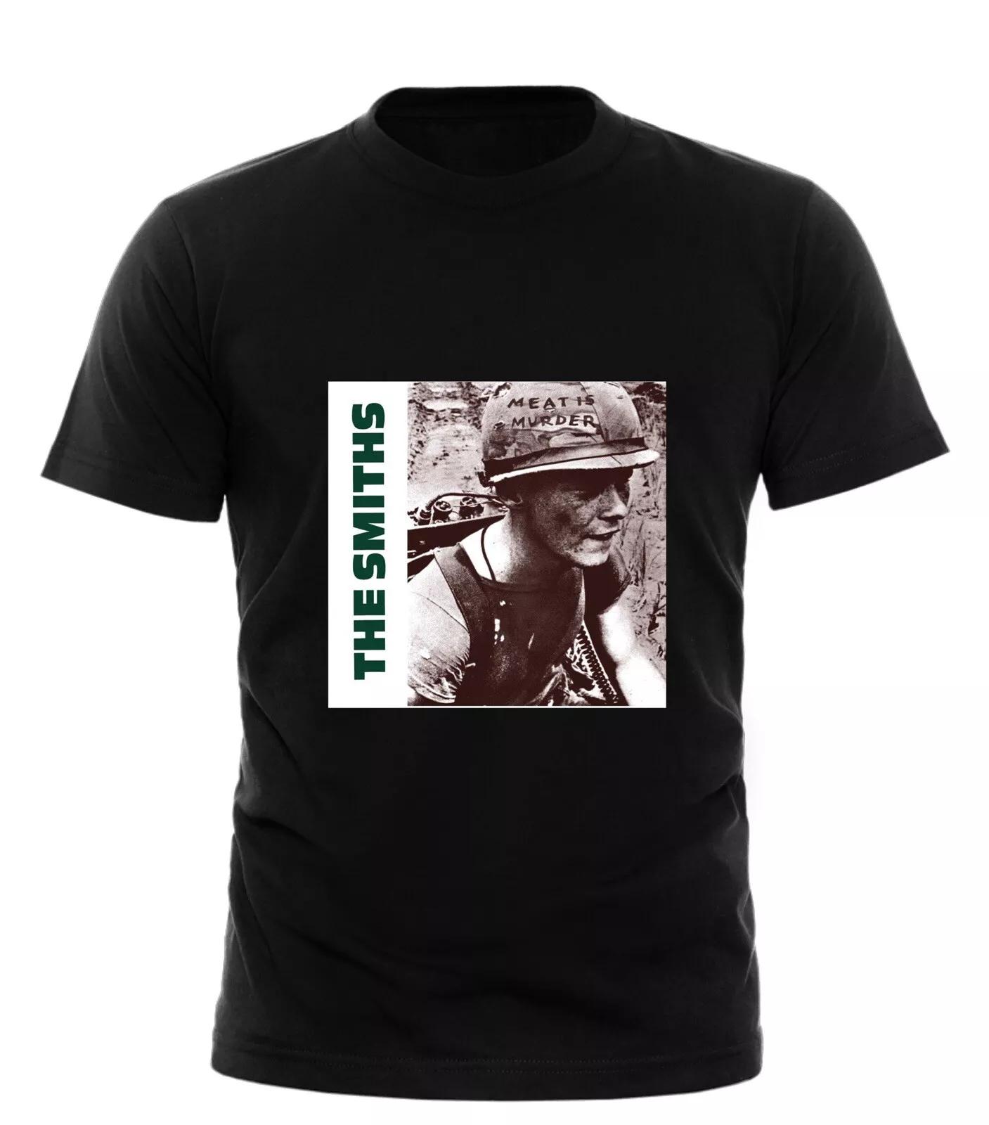 

The Smiths Meat Is Murder T shirt / Premium Quality Black White All Size 4XL