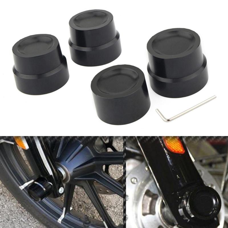 Adjustable Motorcycle-Front Axle Nut Bolt Cover Cap for 883 1200 Street 500 750