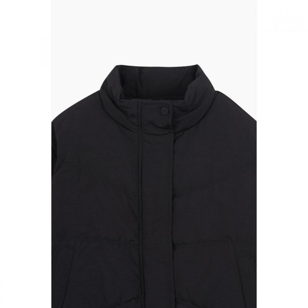 Benetton White Ribbon Knit Down Jumper Bapdf2611