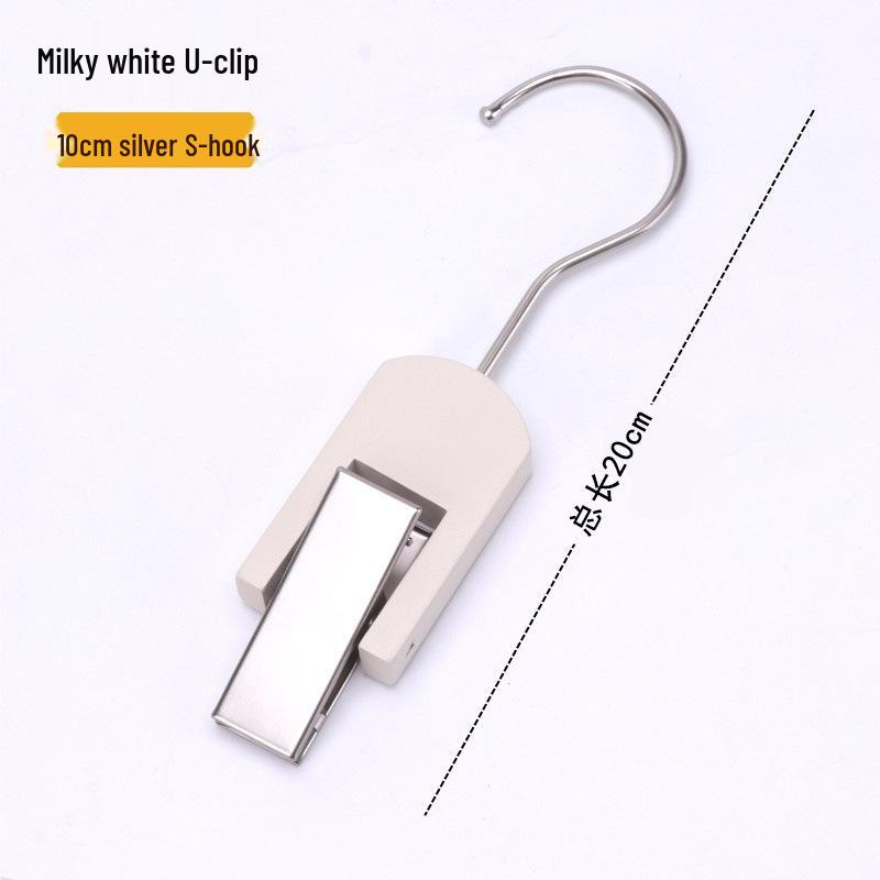 Solid Wood Acrylic Clip Hanger for Clothing Stores – Perfect for Children's Wear, Women's Wear, Pants, Scarves, Hats, and Socks.