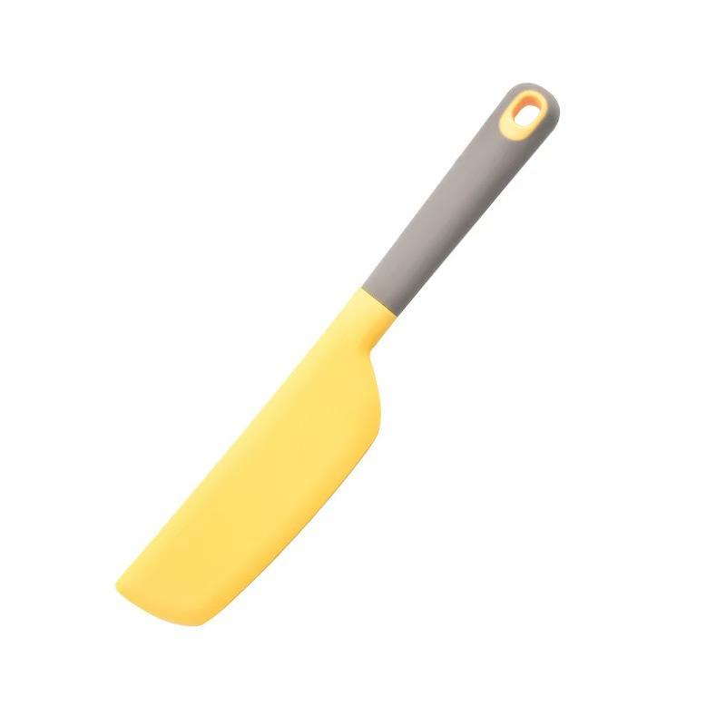 Long Silicone Spatula with Flexible Blade for Baking Cake Frosting and Food Mixing Kitchen Tool Durable Heat Resistant Handle