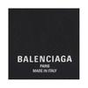 Balenciaga Credit Logo Zip Wallet Smooth Calfskin Large Men Wallets Black 8066392ABGM1000