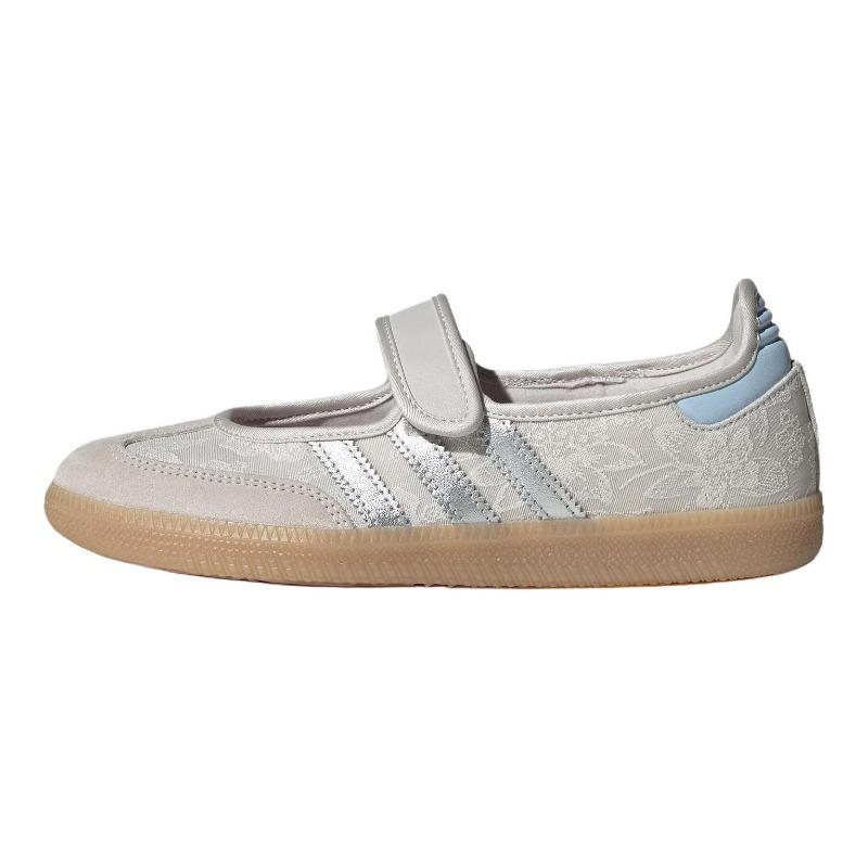 adidas Originals × LIBERTY LONDON Samba Jane Women s Mary Jane Shoes Grey IH6978 38.5