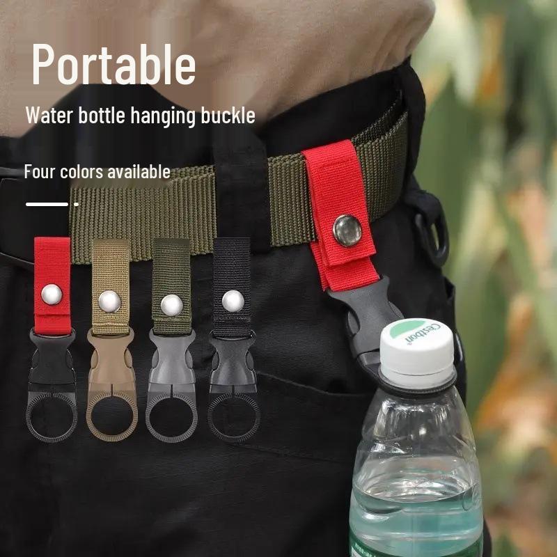Outdoor Water Bottle Carabiner Hook Lanyard for Backpack