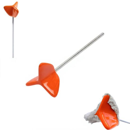 Miscelatore per trapano in plastica facile da pulire per vernice malta lama triangolare resistente alla ruggine strumento miscelatore per vernice da pavimento attacco universale per miscelazione malta per intonaco epossidico