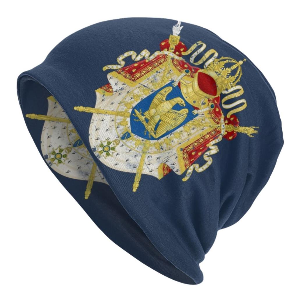 Custom Napoleonic French 85th RegiUnisextal Flag Bonnet Hat Knit Hats France Fleur De Lis Winter Warm Skullies Beanies Caps