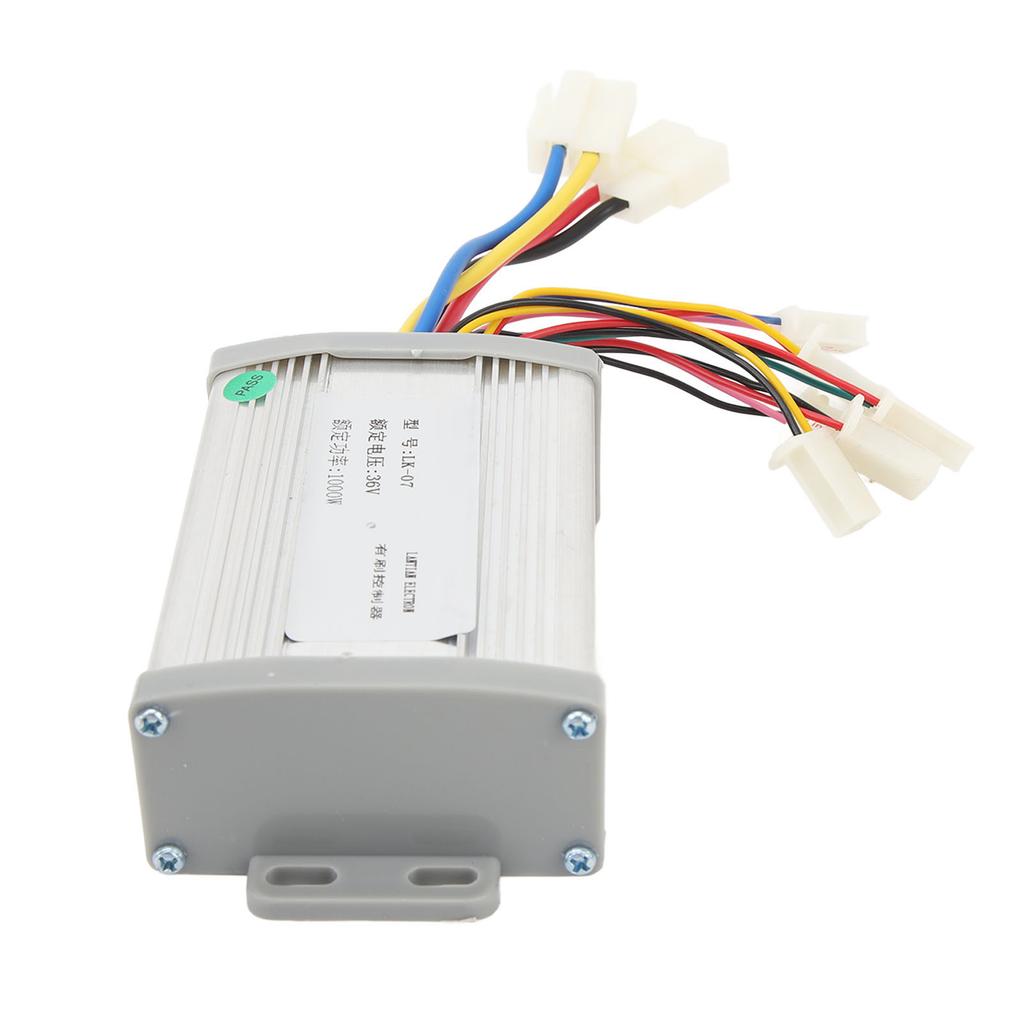 36V 1000W Electric Controller Stable Speed Responsive Braking Brushed Motor Controller for Electric Scooters