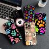 Cat Cute Dog Paw Wallpaper Phone Case for Apple iPhone 17 Pro XS Max Air 6 7 8 Plus 5 + SE 2022 SE2 16E 8+ Protective Cover