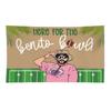 VIKAMA Bad Rascal Rabbit Benito Bowl Tapestry American Football Theme Trendy Hip Hop Style Living Room Decoration