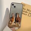 Funda de Teléfono Caballos Corriendo Para iPhone 17 16 15 14 11 12 13 Pro Max mini XR 16e 15 16 Plus 17 Air Cobertura Completa