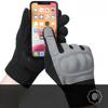 Fahrradhandschuhe Herren Outdoor Warm Verschleißfest Anti-Drop Touchscreen Lokomotive Rennsport Silikonpolster Sport Handschuhe