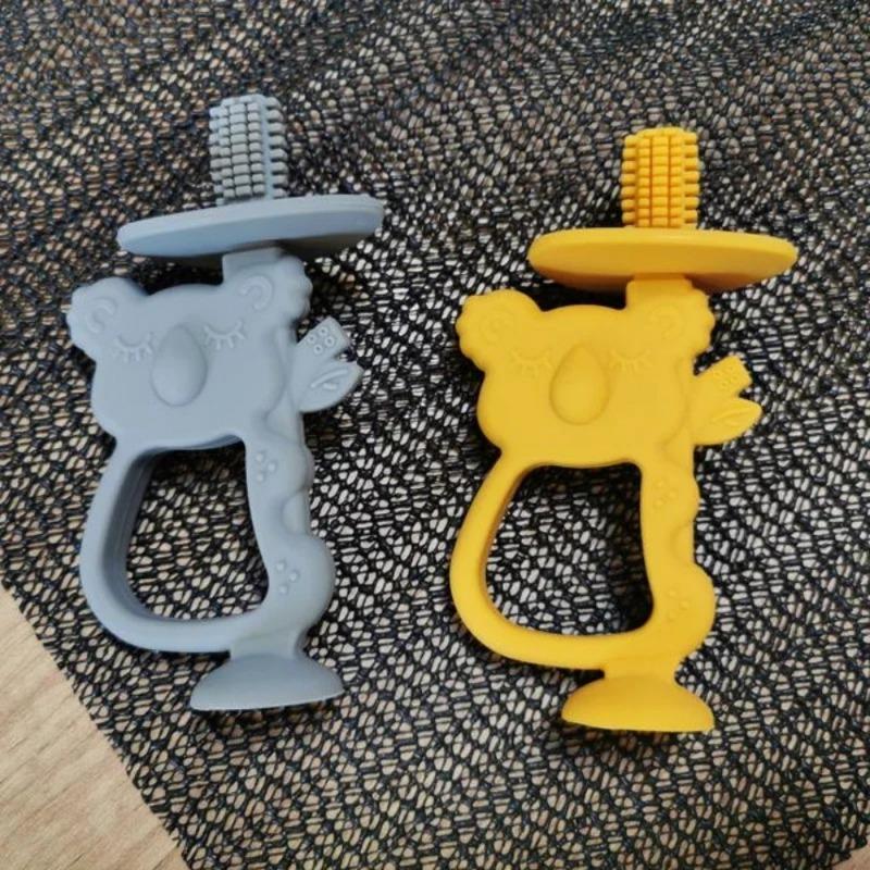 1pc Baby Teething Toys, Food Grade Silicone Koala Toys, Teething Tools for Babies Over 6 Months Old