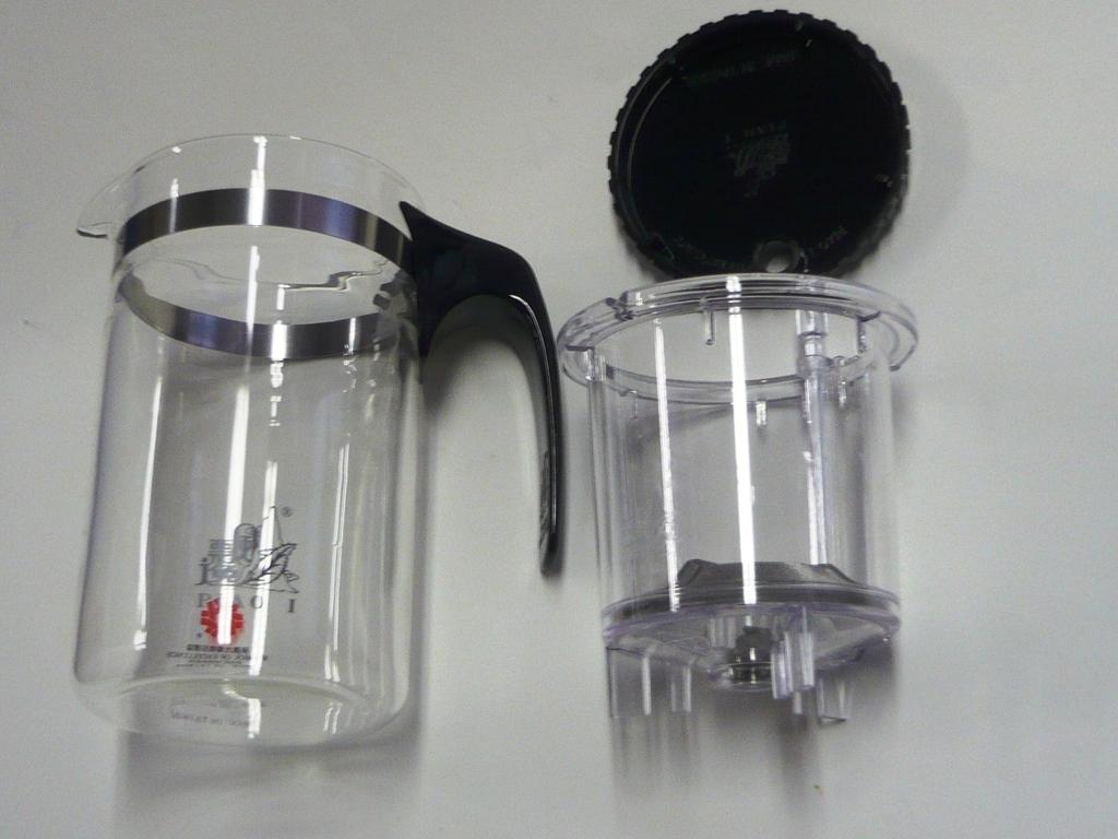 Taiwanese-made piaoi multi-purpose teapot, 500ml, GL865, heat-resistant glass