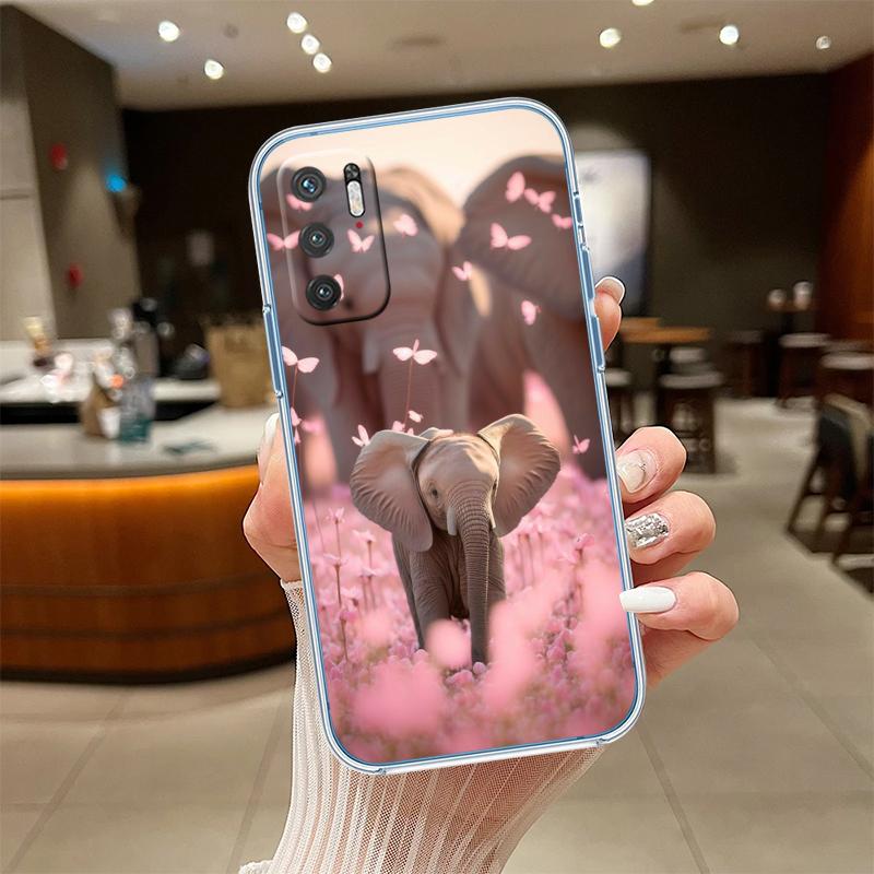 RE5 Animal Elephant Phone Case for Motorola Moto G10 G20 G30 G31 G32 G34 G35 G41 G42 G50 G51 G52 G55 G60 G60S G62 G71 G72 G75