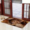 1PC Playful Autumn Kitten Kitchen Rug Non-Slip Door Mat Pop design Bathroom Rug Bath Mat Carpet for Home Sink Laundry Decor