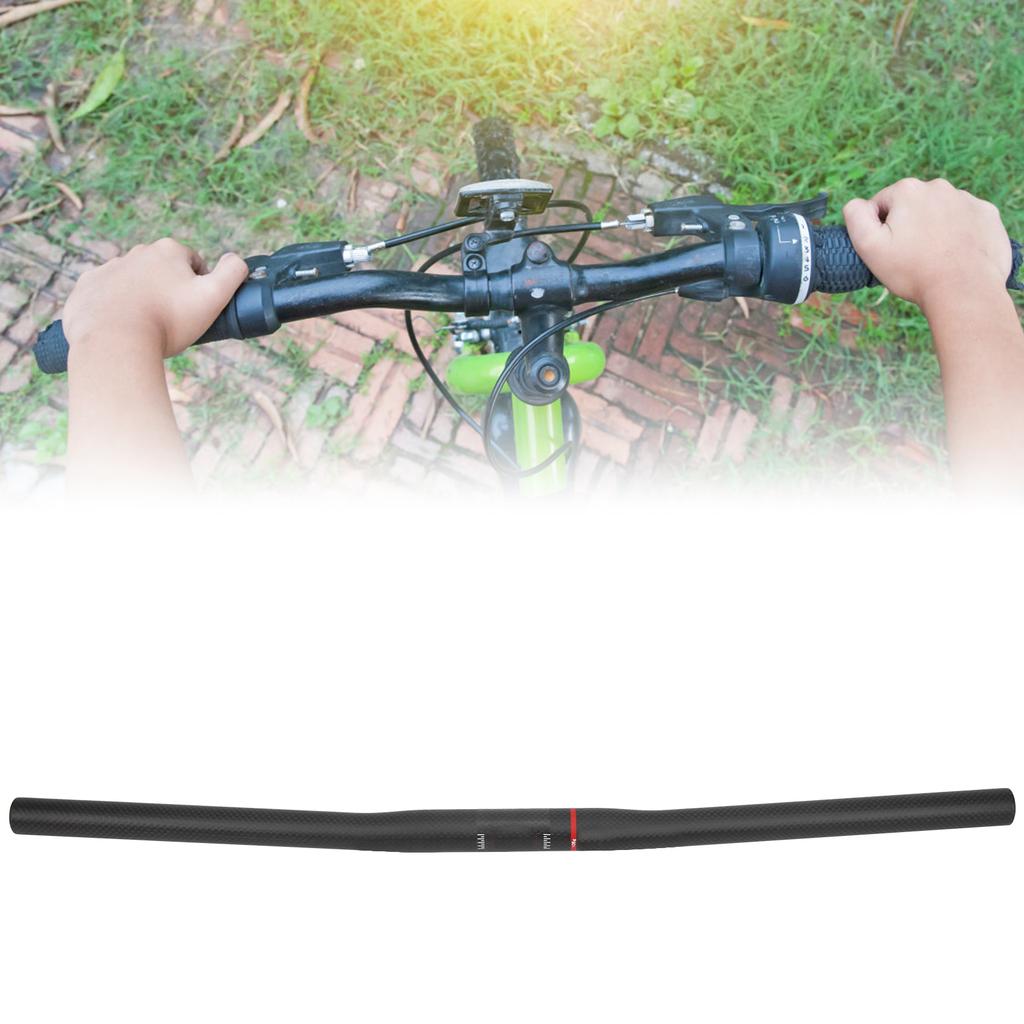 Carbon   Folding Bike Straight Handlebar 25.4x580MM Bike Cycling Accessory