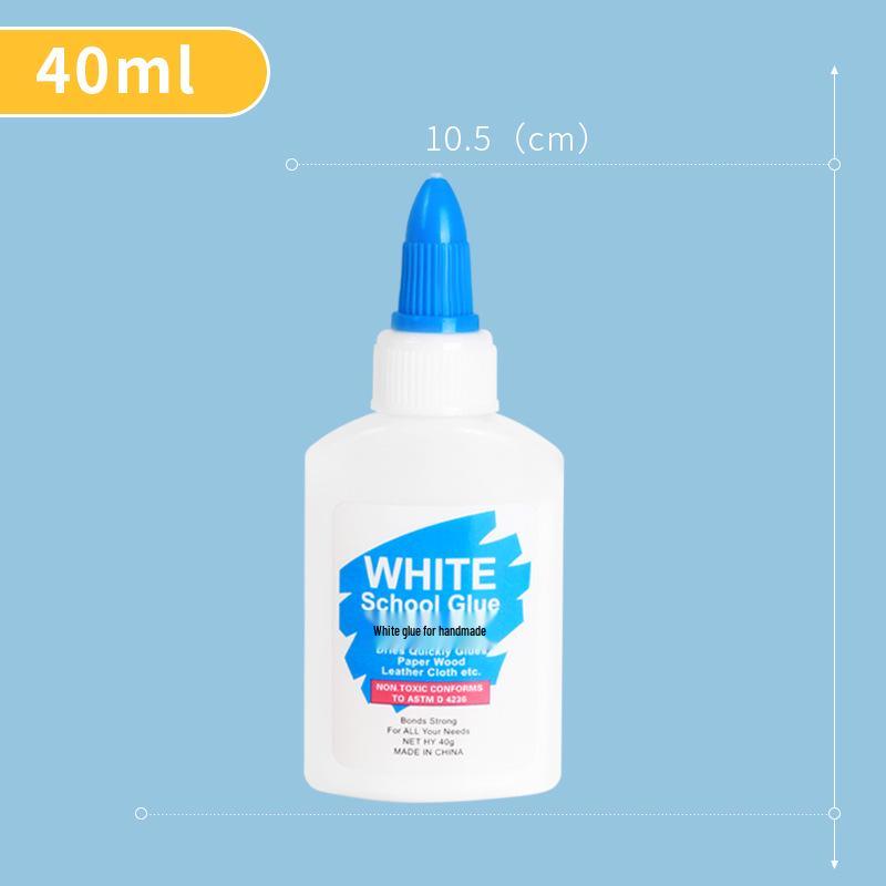 Kinder 40ml Weißer Latex DIY-Kleber für Schüler & Holzbearbeitung