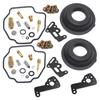 2 Sets Carburetor Repair Rebuild Kit Diaphragm Fit for Yamaha XV500 XV535 XV535S Virago 535 Accessories