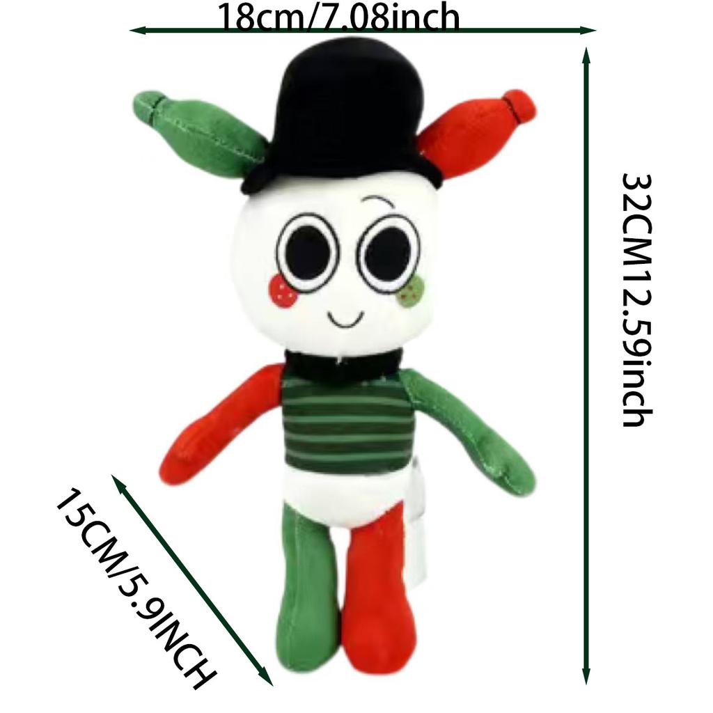 Dandy's World Plush Twisted Yatta Looey Soft Plush Toy Cuddly Stuffed Animal Gift for Kids 30cm