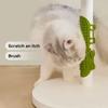Cat Self Groomer Massager For Indoor Cats Scratcher Scratching Brush Remove Hair Comb Grooming Table Dog Kitten Care Accessories