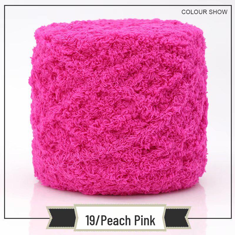 

3-прядная пряжа из кораллового флиса для полотенец - 2 мотка для вязаной вручную детской сумки, обуви, шапки, шарфа, пальто - Бесплатная доставка