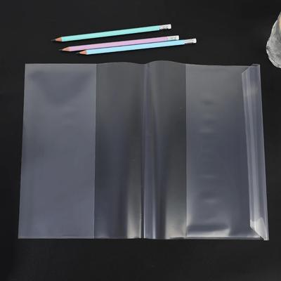 10PCS A4/16K/22K Transparent Plastic Book Covers Waterproof Textbooks Wrapper Protector Stickers for Student School Supplies