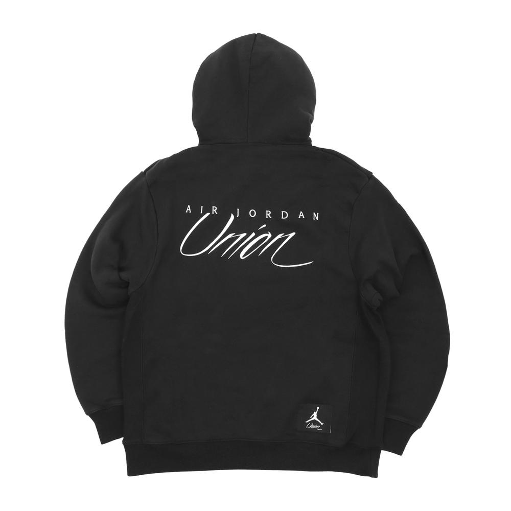 New JORDAN X Union Mj Fleece Hoodie Asia Sizing DV7335-010