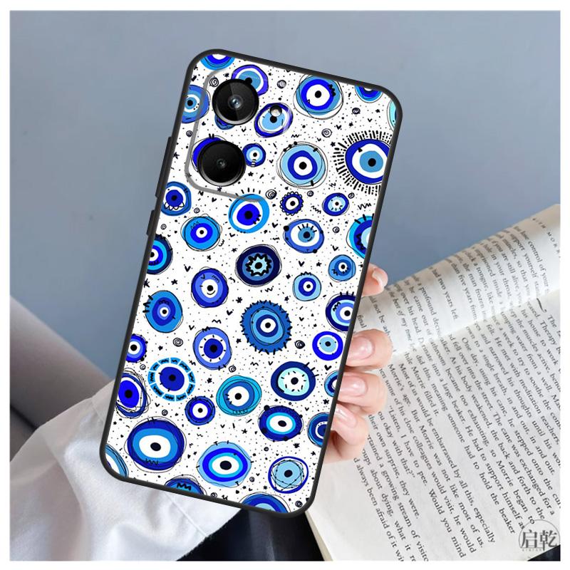 

Evil Eye For Realme C53 C55 C75 C71 C61 C33 C63 C51 C65 C67 11 12 13 14 Pro Plus GT6 GT7 15 Pro Case Realme C25 C25s