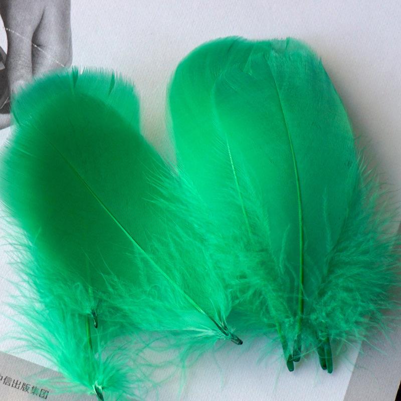 Natural Goose Feathers Plumes 4-8cm 8-12cm Swan Feather Plume for Home Decoration Craft DIY Wedding Jewelry Accessories 100pc