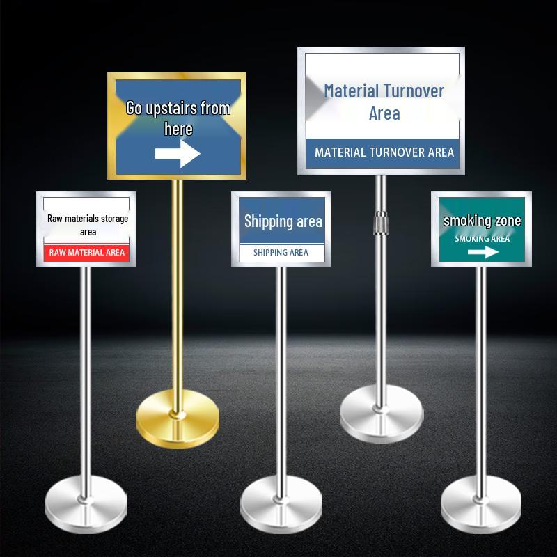 Oushimai A3 Adjustable Silver Stainless Steel Display Stand