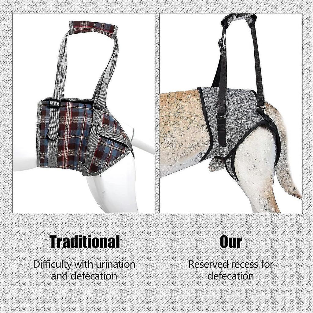 Dog Lifting Harness, Dog Support Harness For Back Legs, Soft Dog Support Sling For Injured Disabled