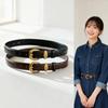 Women's High-End Korean Style Decorative Alloy Buckle Belt for Jeans