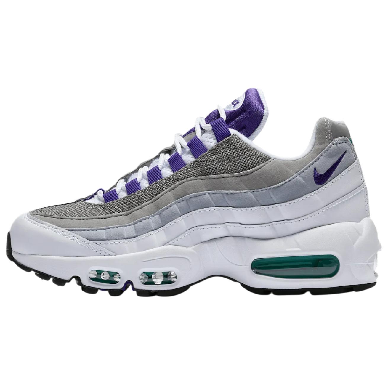 Nike  Air Max 95 OG Grape 2026 Men Sneakers White Court-Purple Emerald-Green HJ5996-100 44