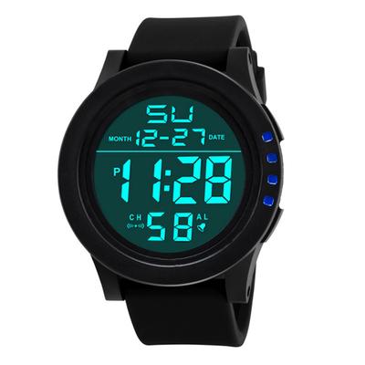 Herren-Business-Elektronikuhr, klassische Mode, Dual-Display, multifunktionale Sport-Armbanduhr