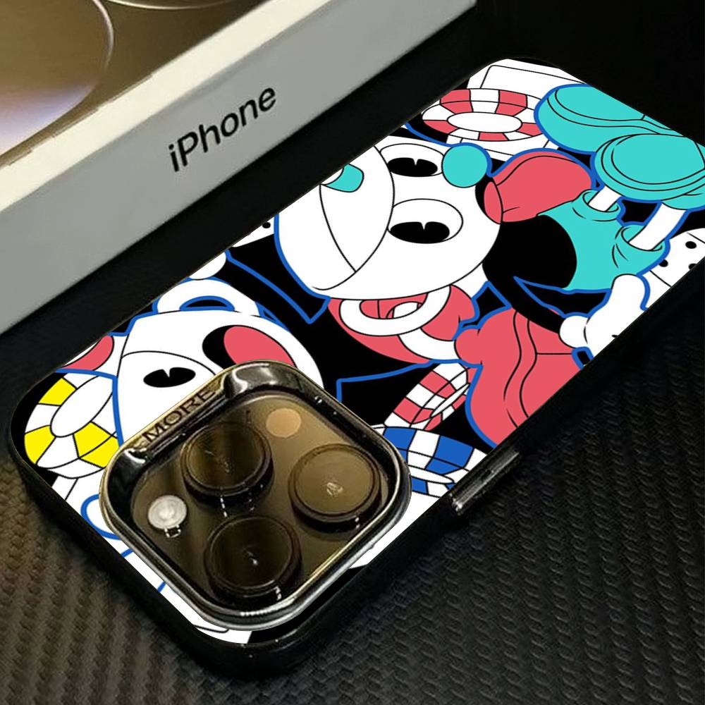

Classic Game Anime C-CupheadS Phone Cover For IPhone 16 15 14 13 12 11 17 Pro Max Plus Color Silver Shell iPhone 11 pro
