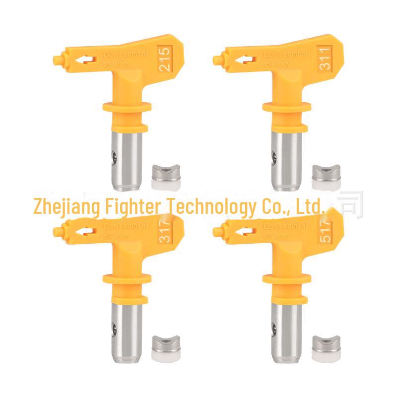High-Pressure Airless Sprayer Kit: Nozzle, Duckbill Seat, Pipe, Spray Gun Filter, Extension Rod.