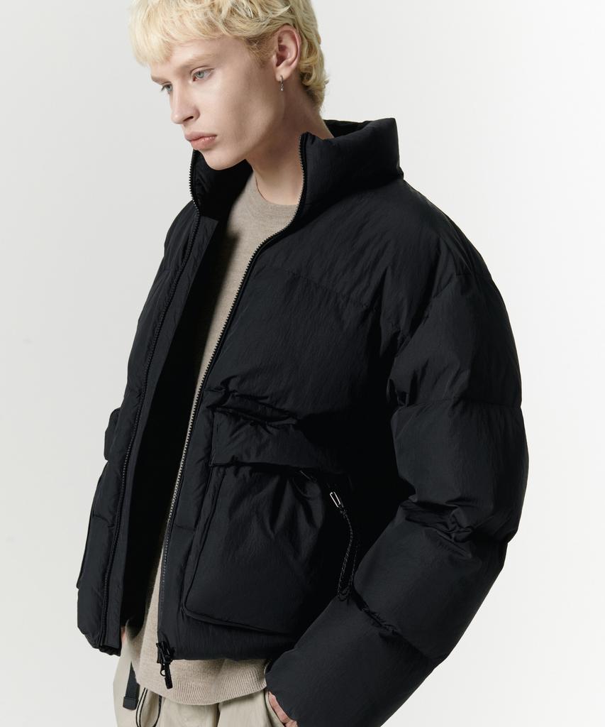 Musinsa Standard [City Leisure] Down Short Padded Jacket [Black]