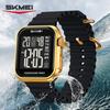 SKMEI 2269 2Time Original Luxury Digital Clock For Man Electronic Watch Fashion Sport Countdown Waterproof Square Wristwatches