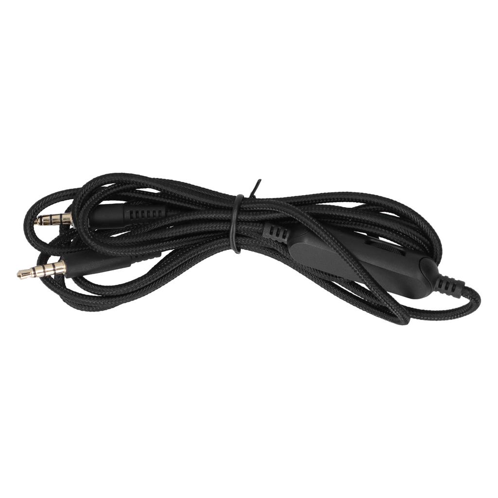Headphone Audio Cable for Kingston HyperX Cloud MIX Gaming Headset Volumn Adjusted Cord