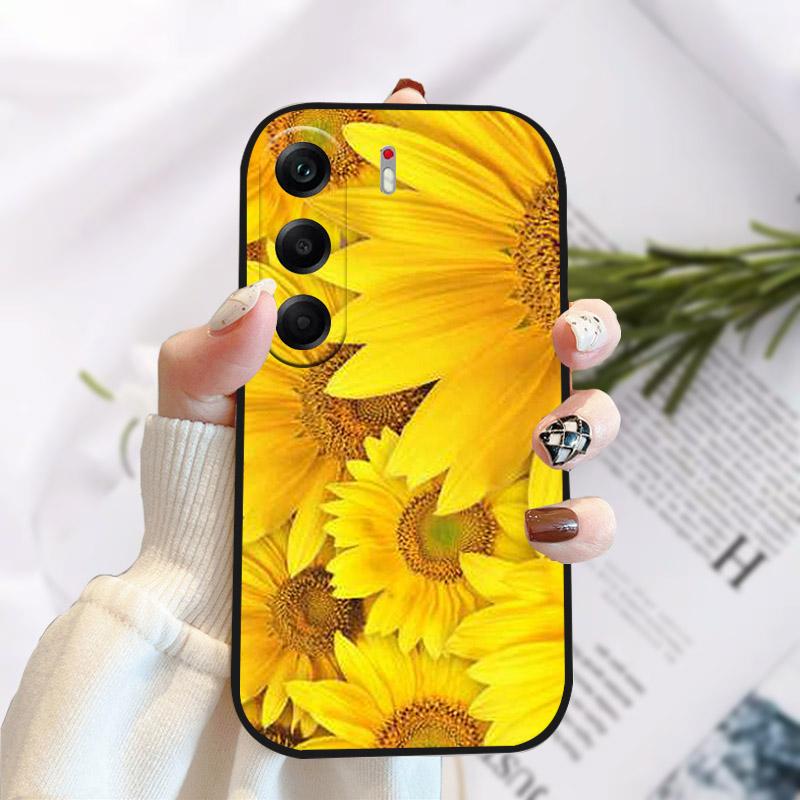 For Tecno Camon 40 Pro 4G 5G Phone Case Soft Silicone Back Cover Bumper For Tecno Camon40 Pro 40Pro Protector Fundas CM5 CM6 CM7