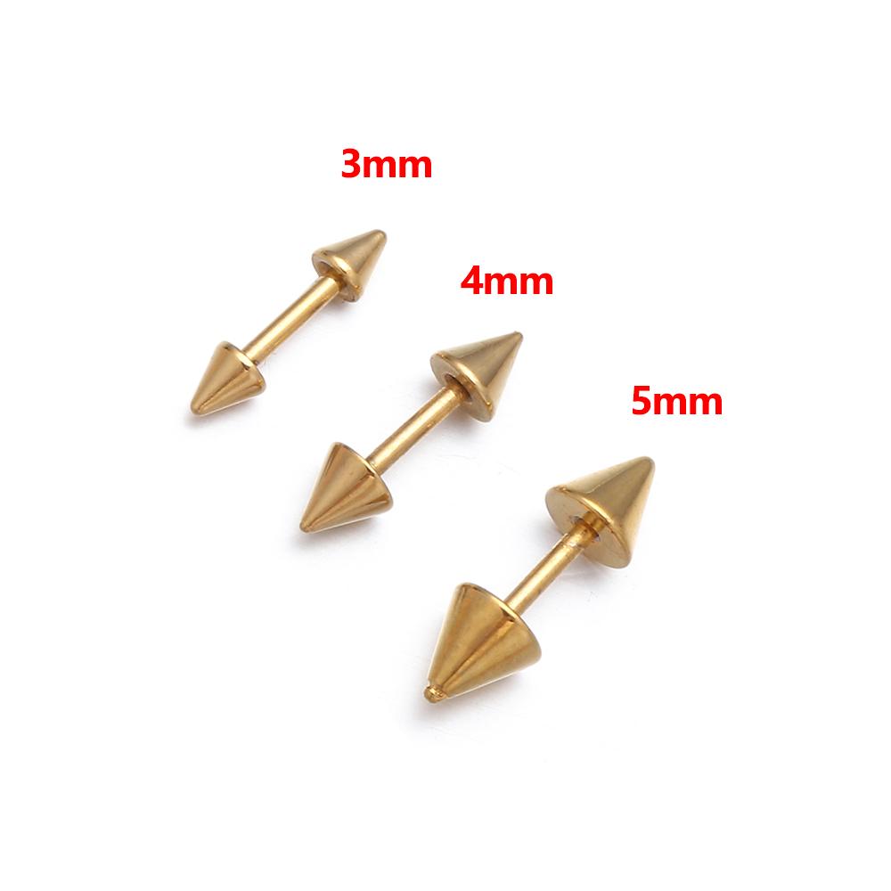 

Сталь Панк Тело Украшения Козелок Спираль Шпилька Заклепка Шип Конус Наконечник Штанга Серьга Ушной хрящ Шпилька