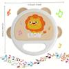 Non-Toxic Delicate Kids Clapping Tambourine Handheld Plastic Tambourine Toy Lion Tambourine Instrument Children Learn