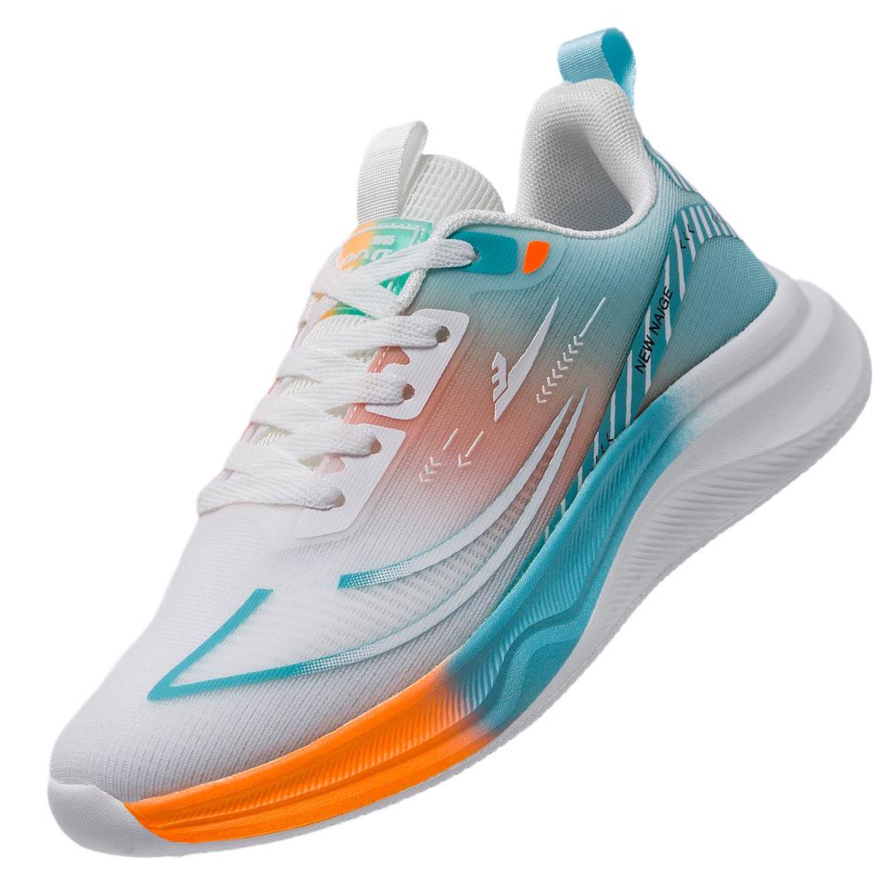 New Unisex Breathable Lightweight Fashion Running Shoes Eva Cold Sticky Sole Non-slip Soft Sole Casual Sports Shoes Men