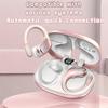 Wireless Bluetooth 5.4 Earbuds with Ear Hooks, 90H Playtime, ENC Noise Cancelling Mic, 3D Deep Bass, Semi-Open Sports Headphones for iOS & Android