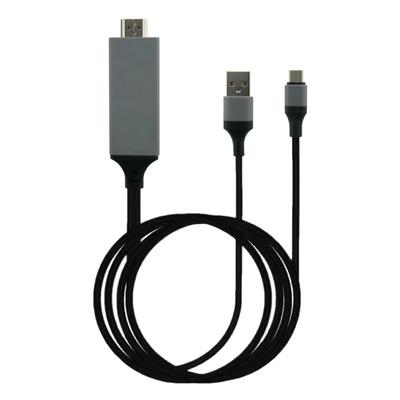 Adaptör Kablosu Type C - High Definition Multimedia Interface Kablo Adaptörü PVC Bakır Telefon İçin